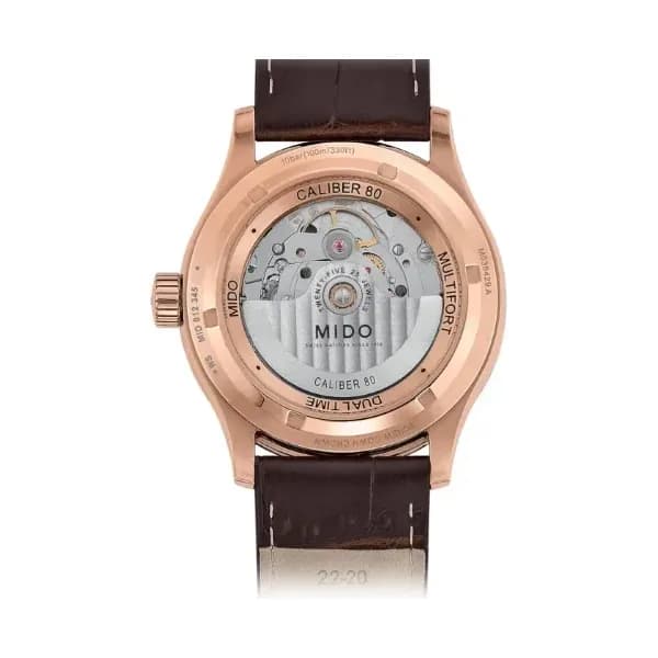 Mido Multifort Dual Time