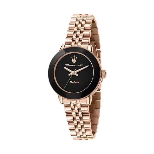 Maserati Montre Femme MASERATI SUCCESSO SOLAR en Métal Rose