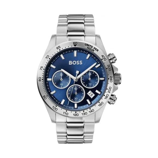 Hugo Boss Montre Boss Collection Sport Lux Hero en Acier Argenté