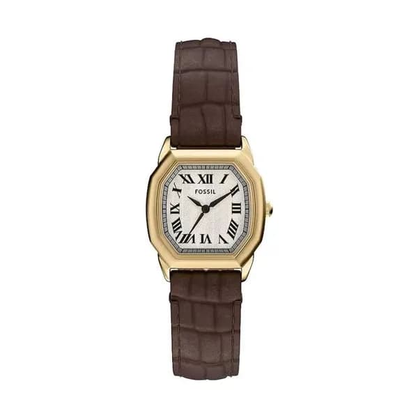 Fossil Montre Fossil Collection Harlow en Cuir Marron