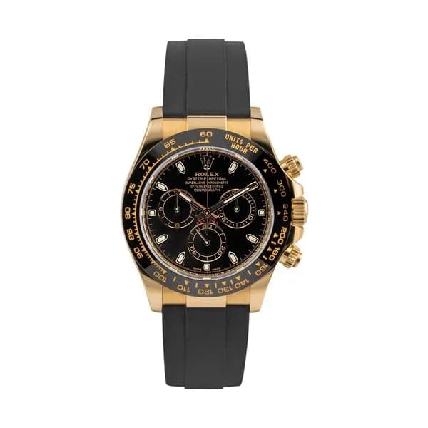 Rolex Montre Rolex Daytona 116518LN automatique or jaune 40 mm Full Set 2023