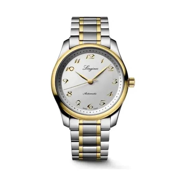 Longines Montre Longines Master Collection 40mm Index Doré Bracelet Acier
