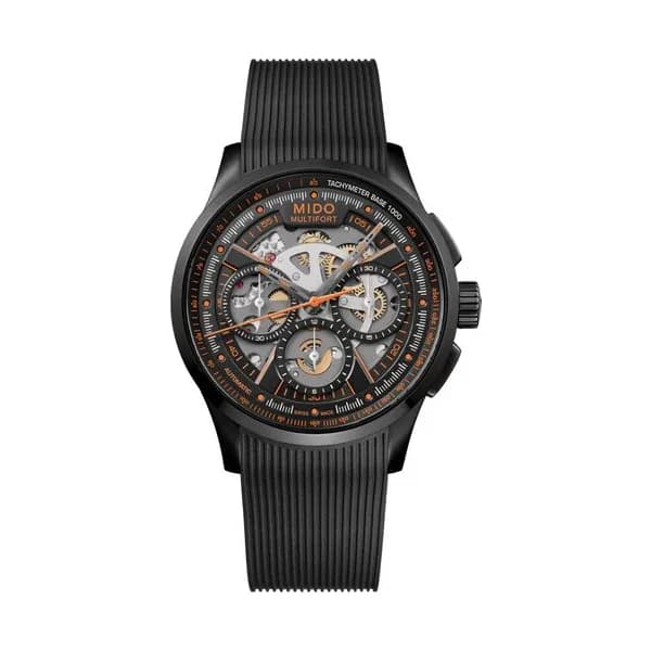 Mido Montre Mido Multifort Skeleton Chronograph 43 mm- M038.662.37.050.00