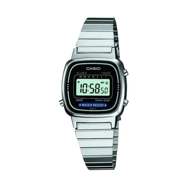 Casio Montre quartz Femme Vintage mini Noir