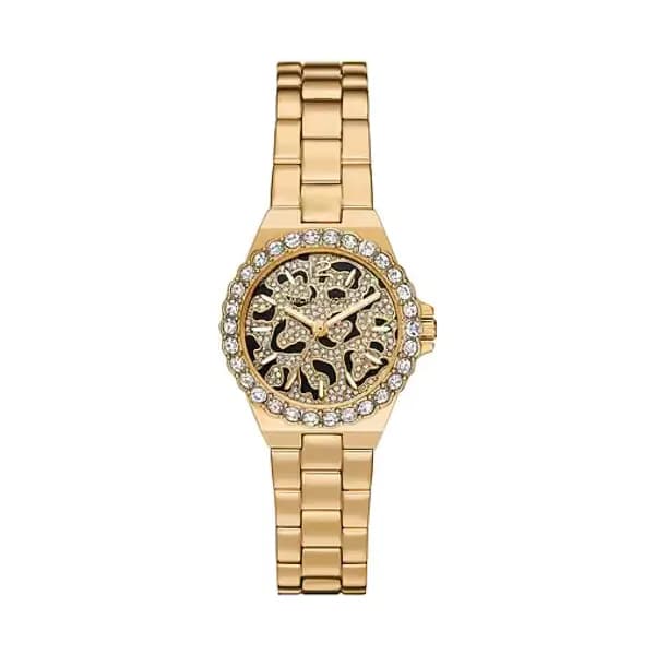 Michael Kors Montre Femme MICHAEL KORS en Acier Jaune Etanche