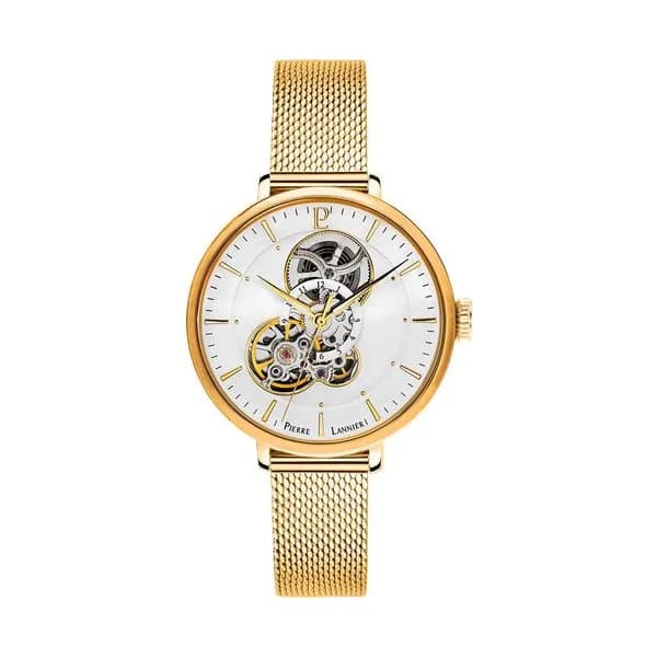 Pierre Lannier Montre Automatique Pierre Lannier Collection Melodie en Acier et PVD Doré