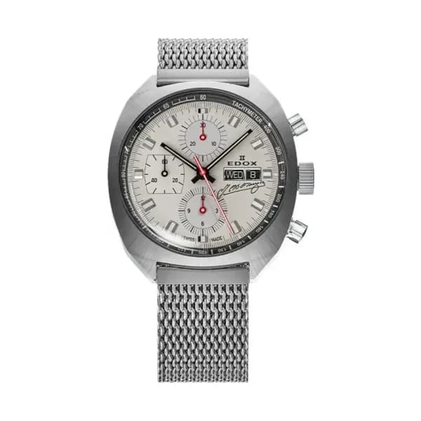 Edox Montre Sportsman Automatic - Tribute to Fangio 01132-3G-BEAN