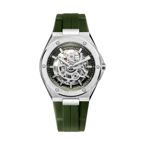 Michel Herbelin Montre herbelin Cap Camarat Skeleton Auto Homme Automatique Squelette - 1645SQ116CK