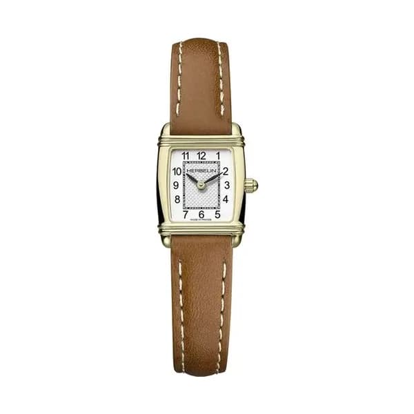 Michel Herbelin Montre Michel Herbelin Art Déco Femme Acier PVD Doré - 17438P1N22GD