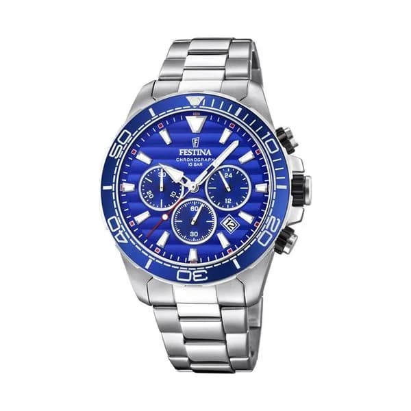 Festina Montre Festina en Acier Argenté