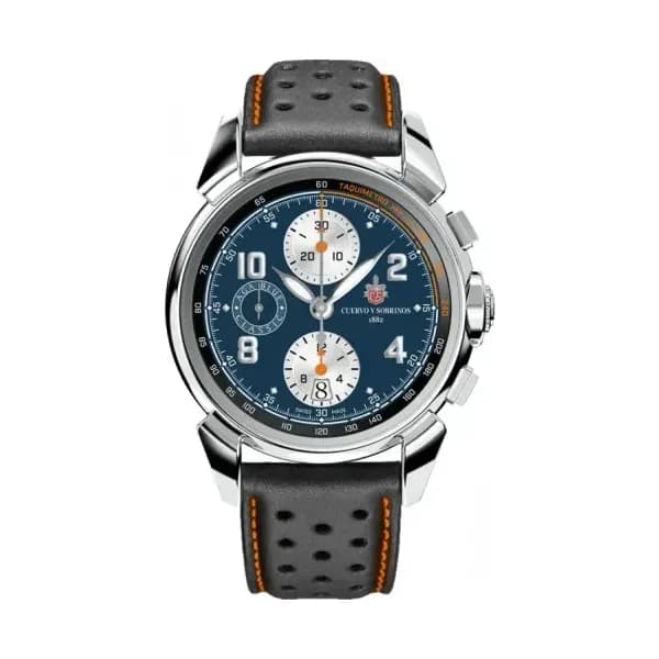 Cuervo y Sobrinos Montre Aga Blue Classic 3141.1AB