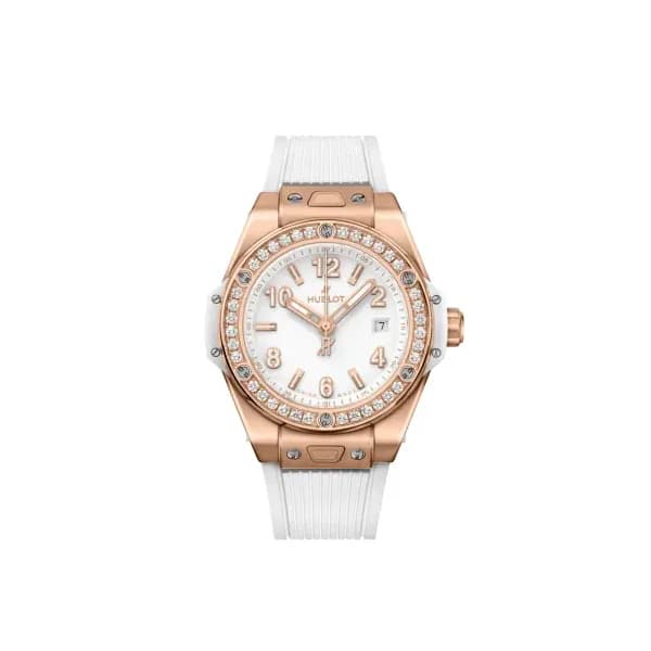 Hublot One Click King Gold White Diamonds