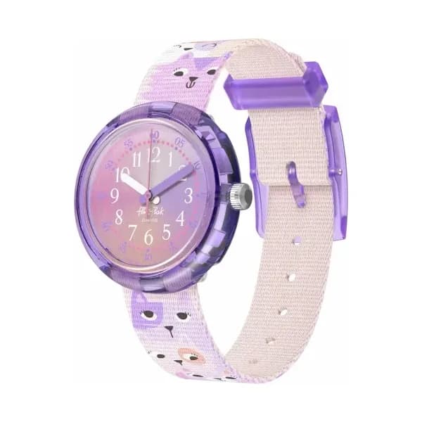 Flik Flak Montre quartz Fille Friends fur-ever Rose, Violet