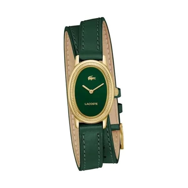 Lacoste Montre Lacoste Collection Parisienne en Cuir Vert
