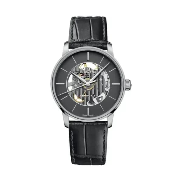 Mido Baroncelli Signature Skeleton