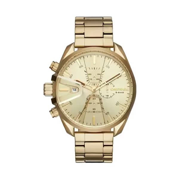 Diesel Montre Analogique Homme Diesel Acier Jaune DZ4475