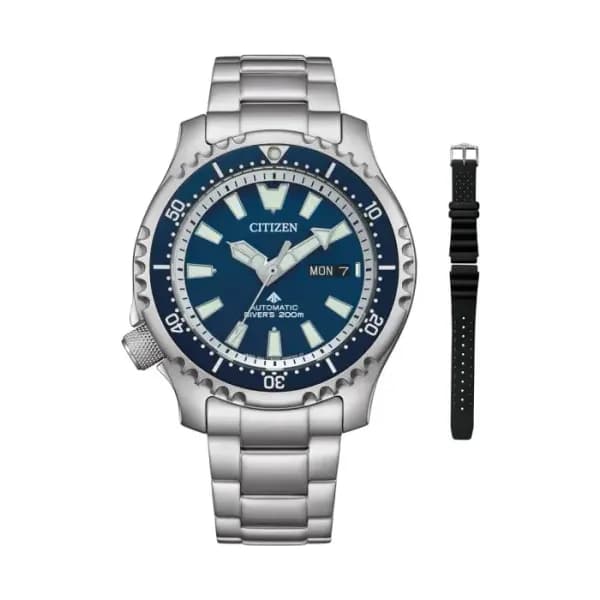 Citizen Montre Citizen Promaster Marine Fugu Cadran Bleu Bracelet Strap