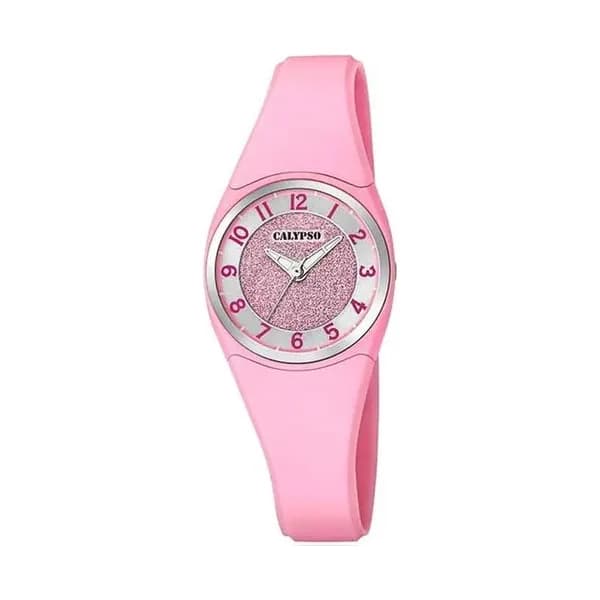 Calypso Montre Calypso en Silicone Rose