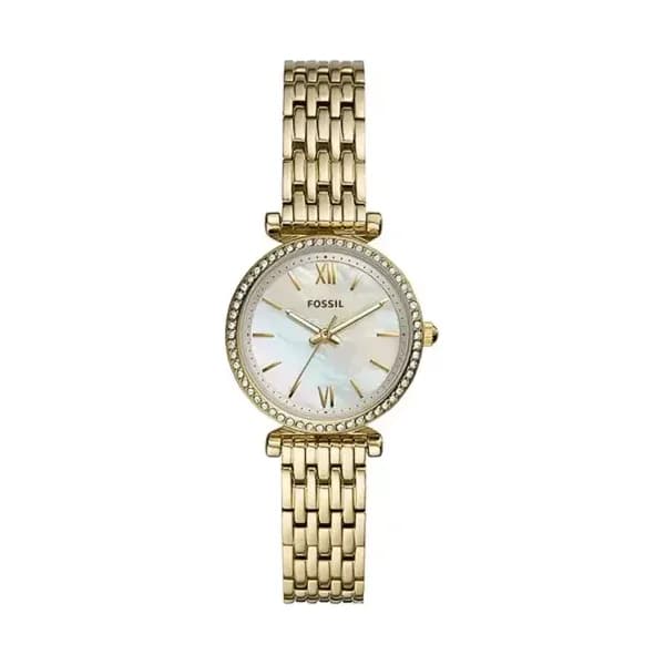 Fossil Montre Fossil Collection Carlie Mini en Métal Doré