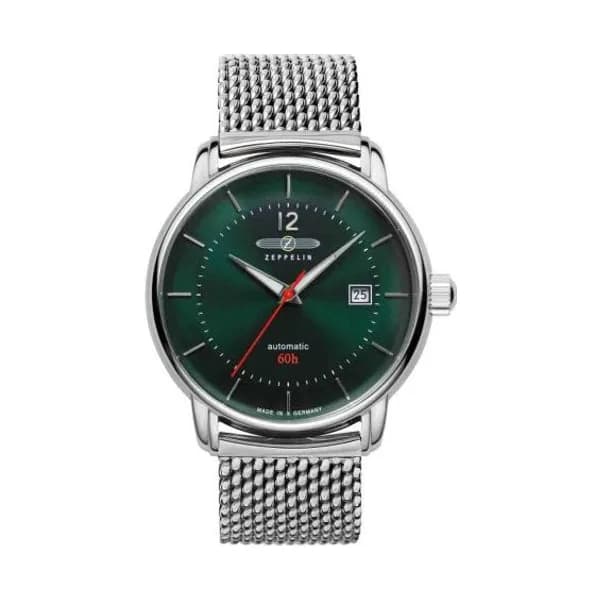 Zeppelin Montre Zeppelin LZ 120 Bodensee Automatique Cadran Vert - 8160M4