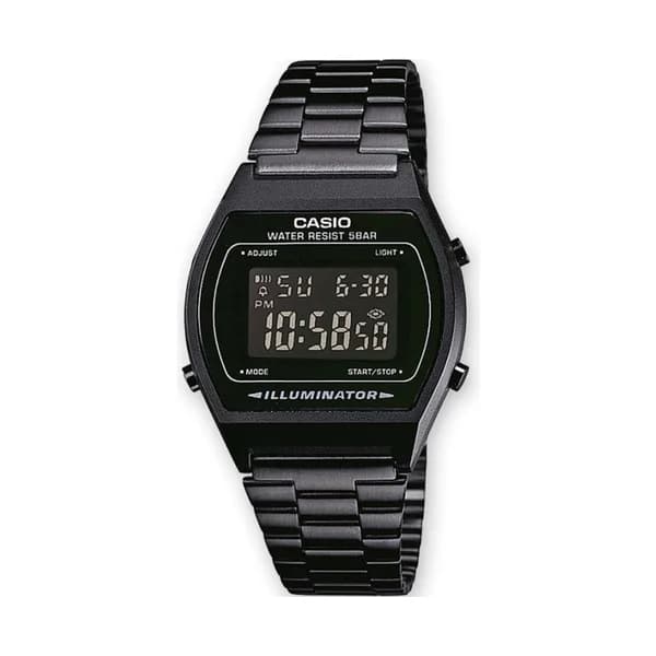 Casio Montre Casio Collection Original Vintage en Acier et PVD Noir