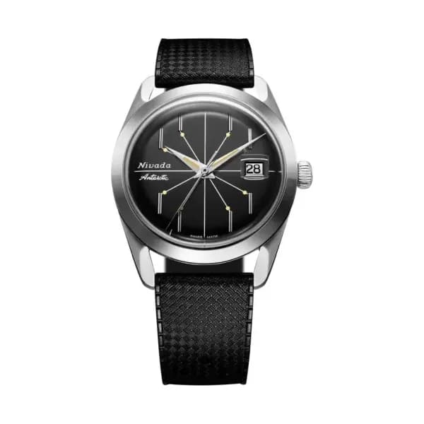 Nivada Grenchen Montre Antarctic Spider Black 38mm 32072A