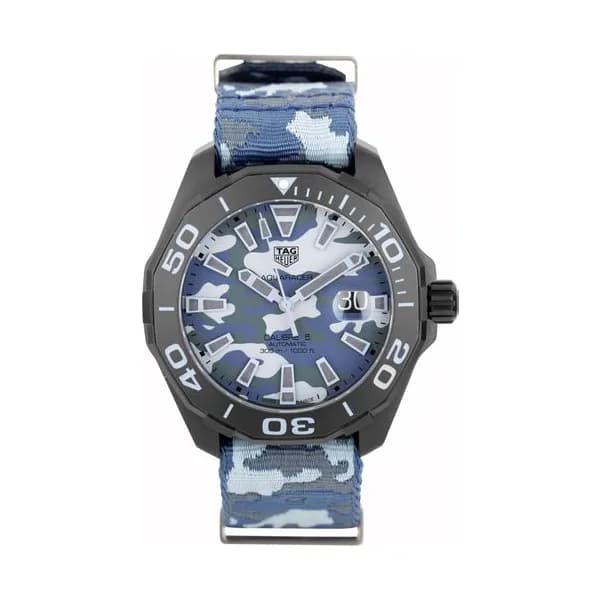 TAG Heuer Montre TAG Heuer Aquaracer 300 "Camouflage" automatique 43 mm Full Set 2022