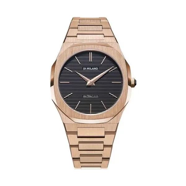 D1 Milano Montre D1 Milano Ultra Thin Quartz - 40 mm- Cadran Noir - UTBJ16