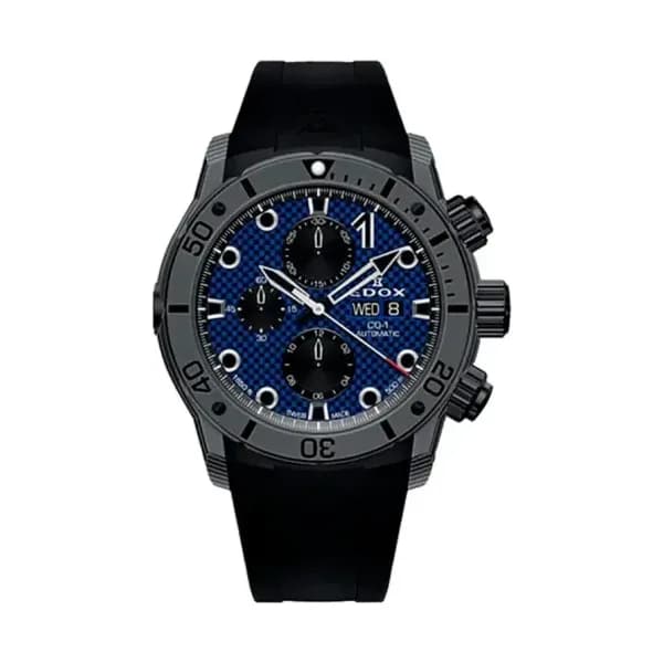 Edox Montre CO-1 Chronograph automatic 01125-CLNGN-BUNN