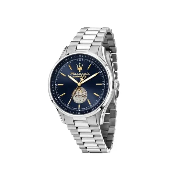 Maserati Montre automatique Homme Sorpasso Bleu