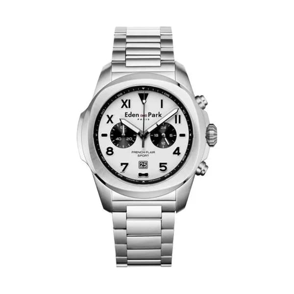 Eden Park Montre Eden Park Collection Sport en Acier Argenté