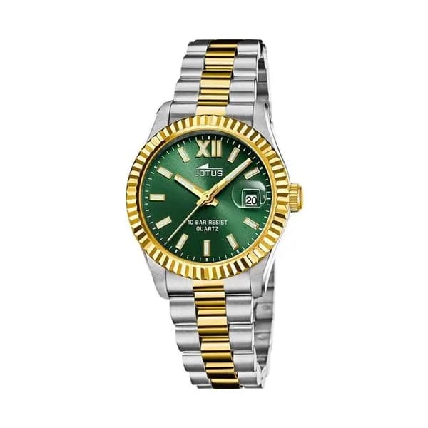 Lotus Montre Lotus en Acier et PVD Bicolore