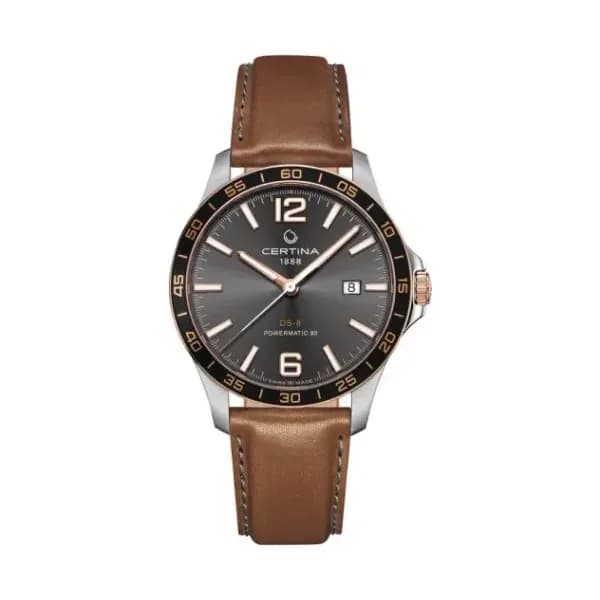 Certina Montre Certina DS-8 Powermatic 80 40.5mm Automatique Cadran Gris