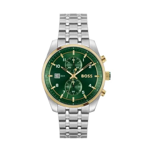 Hugo Boss Montre Boss Skytraveller Vert