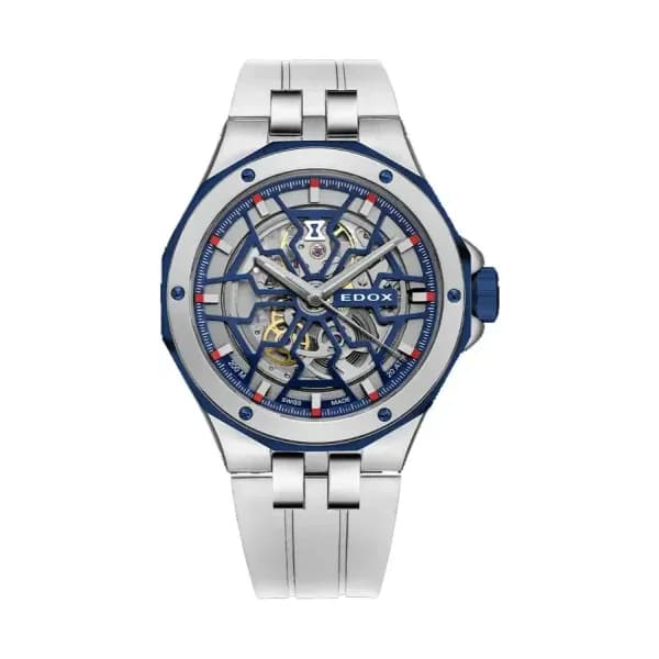 Edox Montre Delfin the Original Mecano Automatic 85303-357BUCAB-BUIRB