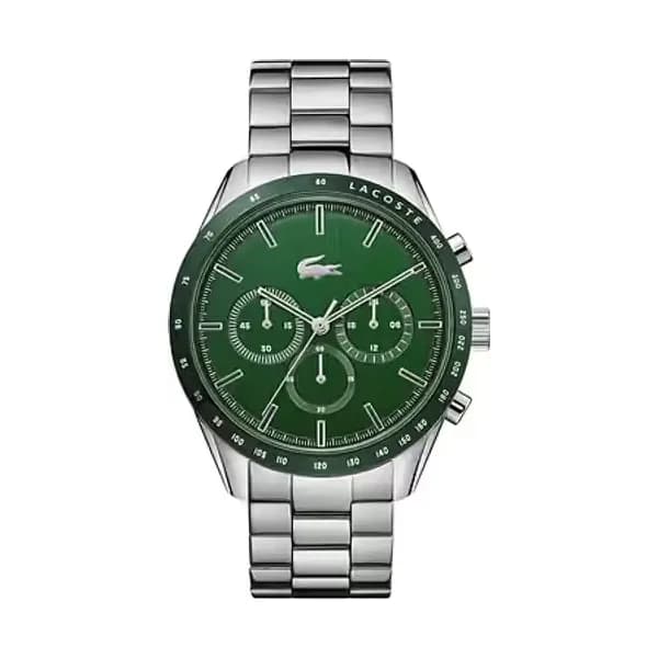 Lacoste 2011080 Montre Homme Lacoste Cadran Vert Acier Gris