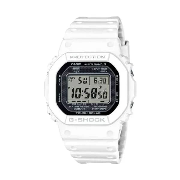 Casio Montre GShock the Origin - Série 5000 - Blanc 48.9 x 42.8 mm- GW-5000HS-7