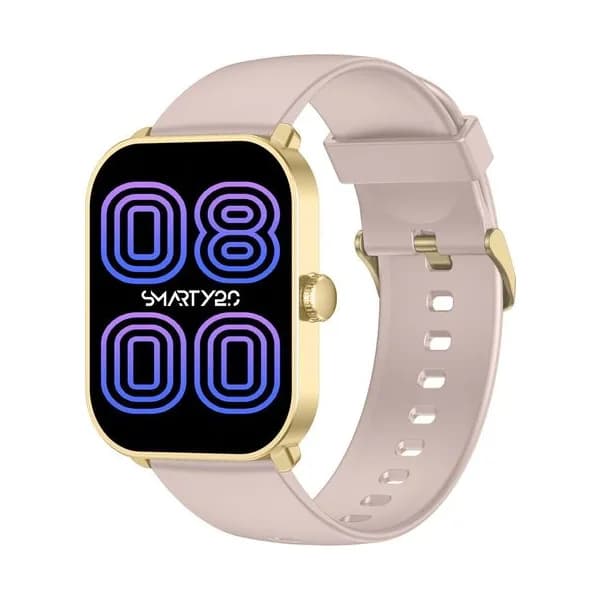 Smarty Montre Connectée Smarty Collection Super Amoled en Silicone Rose