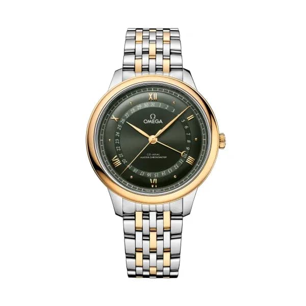 Omega De Ville 42 mm, acier - or jaune sur acier - or jaune