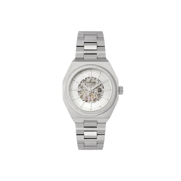 Louis Pion Montre automatique Homme Eric Blanc