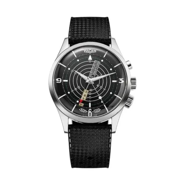 Vulcain Nautical Noir Blanc Luminova