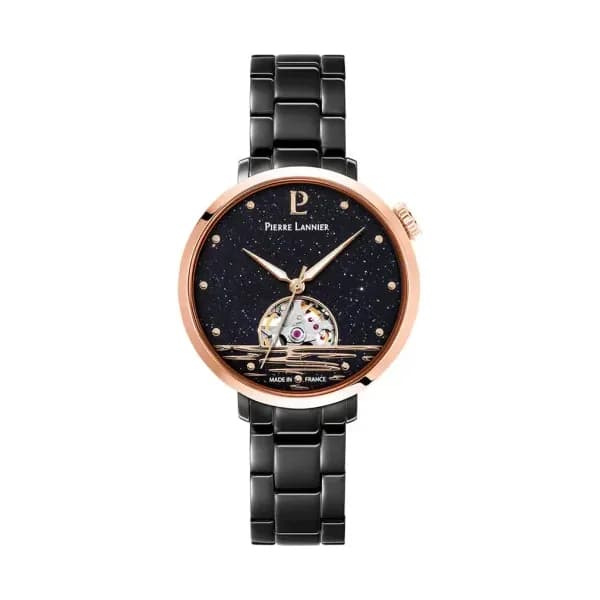 Pierre Lannier Montre Pierre Lannier Collection Australe en Acier et PVD Gris