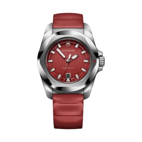 Victorinox Montre I.N.O.X. Quartz 41 mm rouge 242029