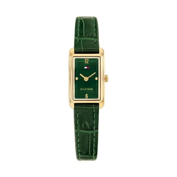 Tommy Hilfiger Montre Tommy Hilfiger Collection Madison en Cuir Vert
