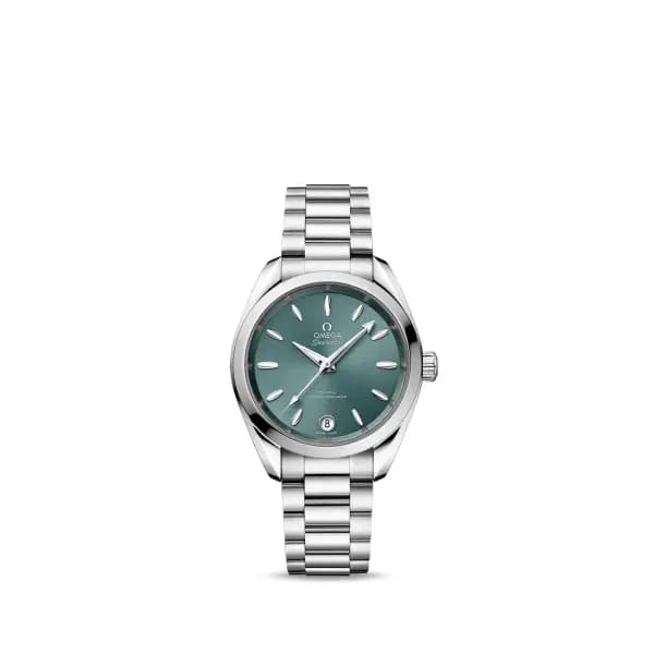 Omega Montre automatique Mixte Seamaster Vert menthe