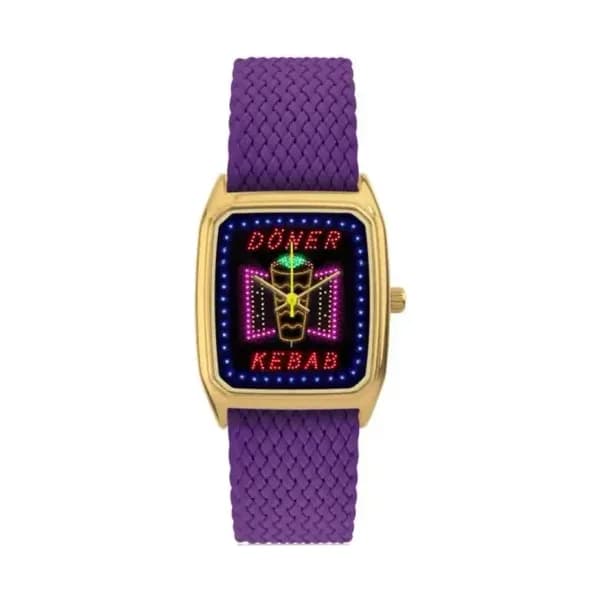 Laps Montre Signature Paristanbul Perlon Violet