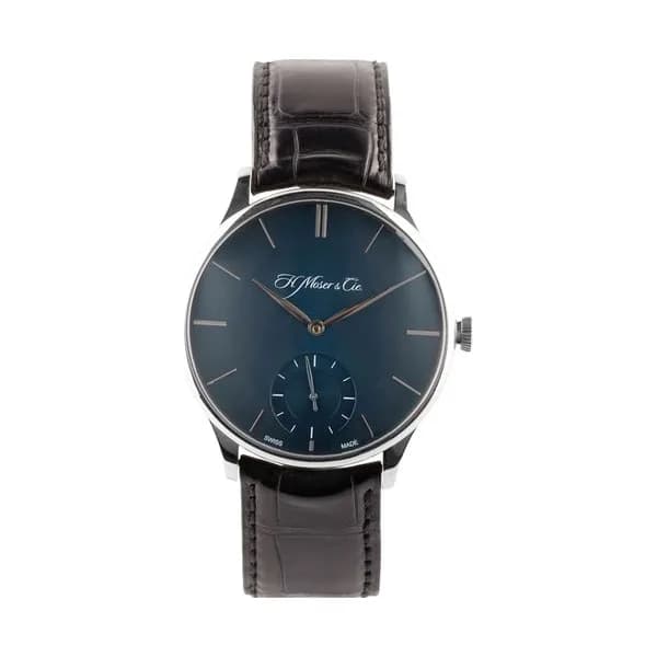 H. Moser & Cie. Montre H. Moser &amp; Cie. Venturer Small Seconds Bucherer Edition mécanique 39 mm Full Set 2015