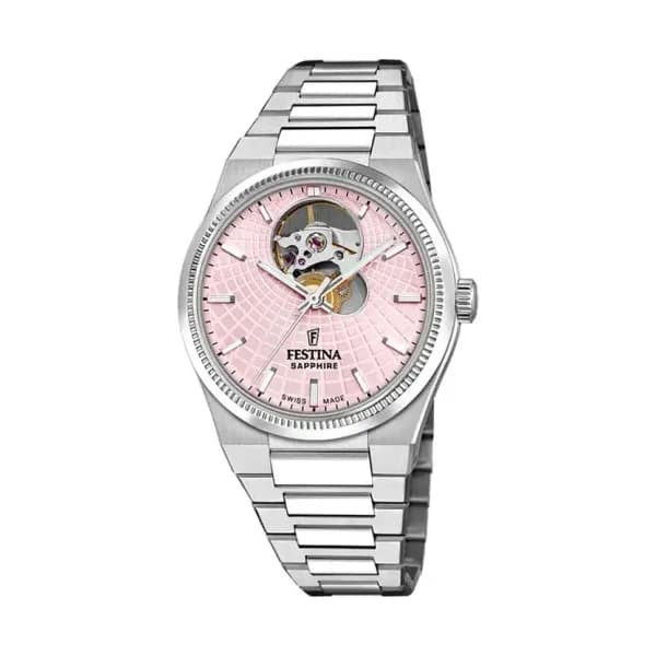 Festina Swiss Made Montre Festina Swiss Made Automatic 35 Rose
