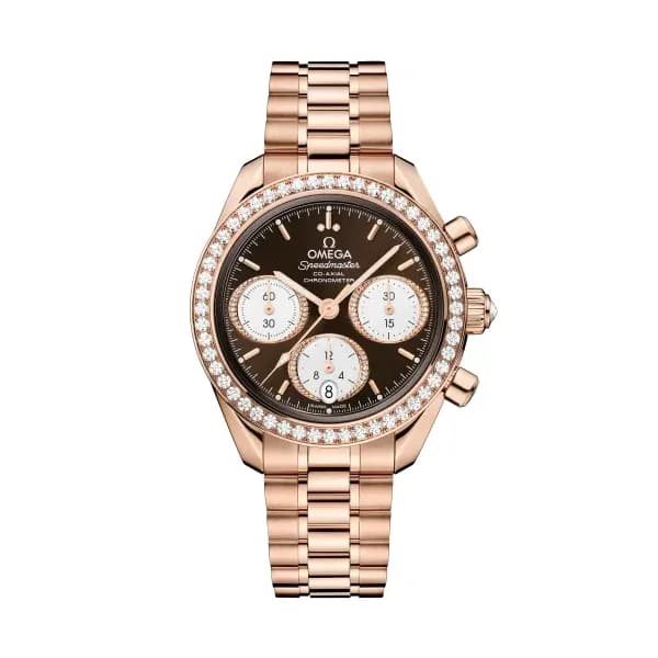 Omega Speedmaster 38 mm, or Sedna™ sur or Sedna™