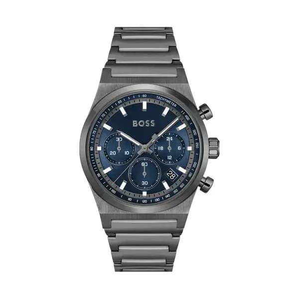 Hugo Boss Montre Boss Candor Chrono Bleu